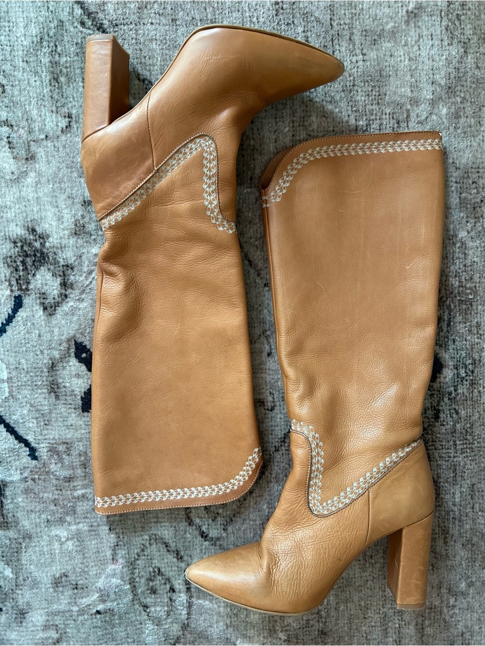 Anthropologie Tall Heeled Boots